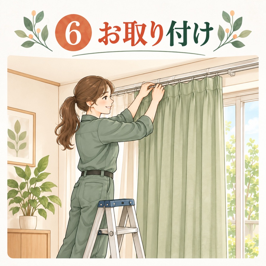 STEP6 お取り付け